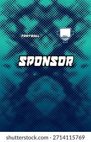 jersey mock up padrão pronto para imprimir para atividade uniforme esportiva