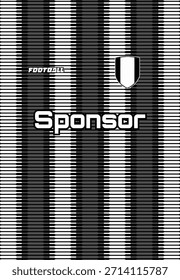 jersey mock up padrão pronto para imprimir para atividade uniforme esportiva