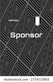jersey mock up padrão pronto para imprimir para atividade uniforme esportiva