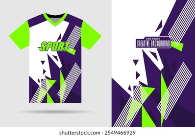 Jersey mockup com fundo de textura abstrata e modelo de ilustração de design moderno para uniforme esportivo