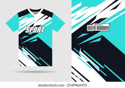 Jersey mockup com fundo de textura abstrata e modelo de ilustração de design moderno para uniforme esportivo