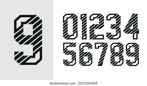 Tipografía del número de Jersey y del número de Jersey
