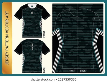 Jersey patten design for sublimation - Elevate your design game with our Customizable Jersey Pattern Vector File! This high-quality, scalable vector file is perfect for sports apparel, team merchandis