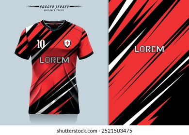 jersey Pattern design, illustration, textile background for sports t-shirt, football jersey shirt football