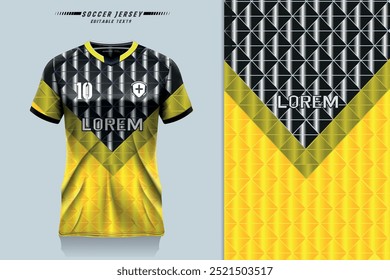 jersey Pattern design, illustration, textile background for sports t-shirt, football jersey shirt football