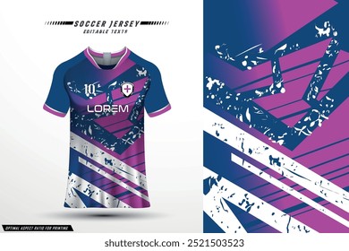 jersey Pattern design, illustration, textile background for sports t-shirt, football jersey shirt football