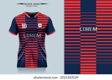 jersey Pattern design, illustration, textile background for sports t-shirt, football jersey shirt football
