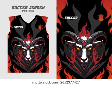Design de padrão de Jersey para roupas esportivas modernas e uniformes