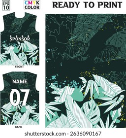 JERSEY PATTERN DESIGN FOR SPORTS