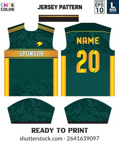 Jersey Pattern Design for Sports