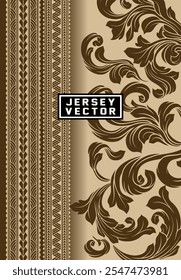 Jersey-Muster-Design für Sport-Hintergrund