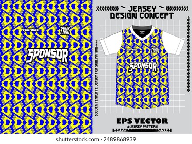 JERSEY PATTERN FOR FOOTBALL UNIFORM