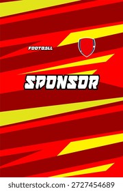 Patrón de Jersey Listo para imprimir para el uniforme de actividad deportiva