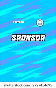 Patrón de Jersey Listo para imprimir para el uniforme de actividad deportiva