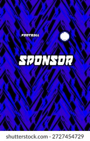 Patrón de Jersey Listo para imprimir para el uniforme de actividad deportiva