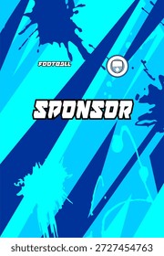 Jersey Pattern Pronto para imprimir para o uniforme da atividade desportiva