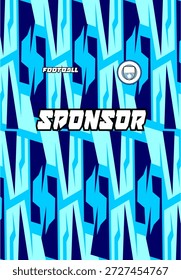 Jersey Pattern Pronto para imprimir para o uniforme da atividade desportiva