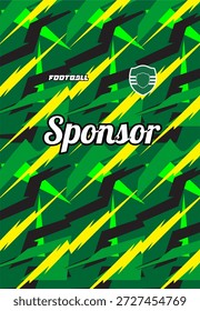 Patrón de Jersey Listo para imprimir para el uniforme de actividad deportiva