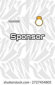 Jersey Pattern Pronto para imprimir para o uniforme da atividade desportiva