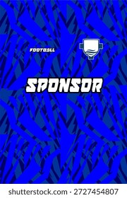 Jersey Pattern Pronto para imprimir para o uniforme da atividade desportiva