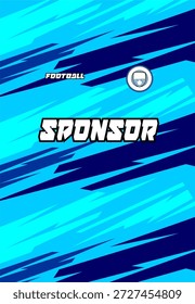Patrón de Jersey Listo para imprimir para el uniforme de actividad deportiva