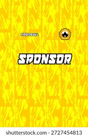 Jersey Pattern Pronto para imprimir para o uniforme da atividade desportiva