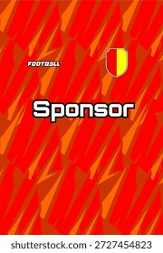 Jersey Pattern Pronto para imprimir para o uniforme da atividade desportiva
