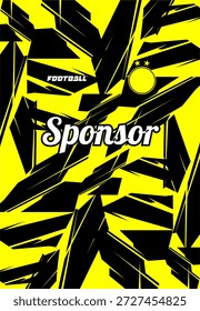 Jersey Pattern Pronto para imprimir para o uniforme da atividade desportiva
