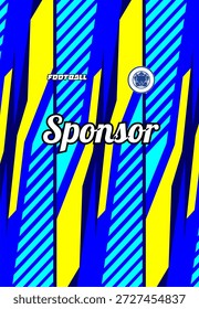Jersey Pattern Pronto para imprimir para o uniforme da atividade desportiva