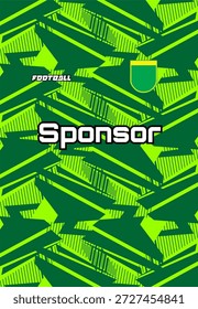 Jersey Pattern Pronto para imprimir para o uniforme da atividade desportiva