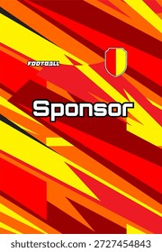 Patrón de Jersey Listo para imprimir para el uniforme de actividad deportiva