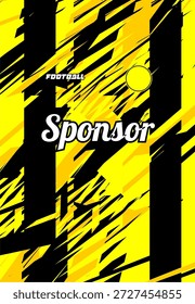 Patrón de Jersey Listo para imprimir para el uniforme de actividad deportiva