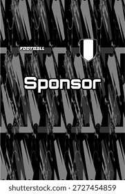 Jersey Pattern Pronto para imprimir para o uniforme da atividade desportiva