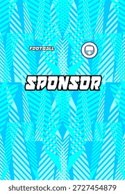 Jersey Pattern Pronto para imprimir para o uniforme da atividade desportiva