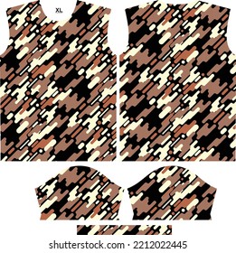 Jersey Pattern Sublimation Printing Fullprint