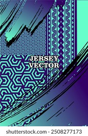 padrão de camisa para sublimação desportiva design
