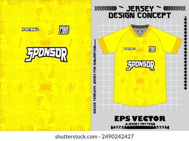 Jersey pattern, Tshirt abstract texture background for extreme sports jersey, racing, soccer, gaming, motocross, cycling, volley, front mockup with cmyk color palette ready to print