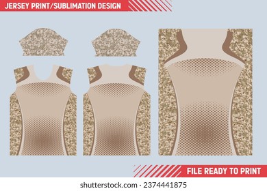 Jersey Print Sublimation Design Pattern