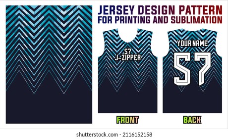 jersey printing design pattern for soccer, badminton, basketball, volleyball, gaming, racing and fishing team uniforms