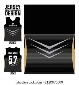 patrones de diseño de impresión y sublimación jersey para equipos deportivos