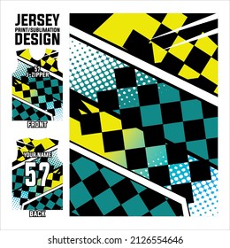 jersey printing and sublimation fabric vector design for sports teams