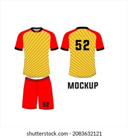jersey printing t-shirt vector pattern for soccer, badminton, volleyball, basketball, cycling, etc