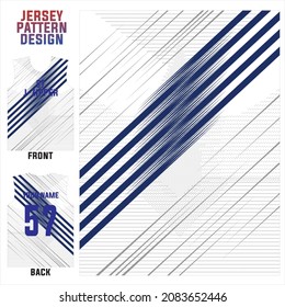 Jersey Printing T-shirt Vector Pattern For Soccer, Badminton, Volleyball, Basketball, Cycling, Etc