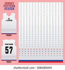 jersey printing t-shirt vector pattern for soccer, badminton, volleyball, basketball, cycling, etc