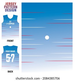 jersey printing t-shirt vector pattern for soccer, badminton, volleyball, basketball, cycling, etc