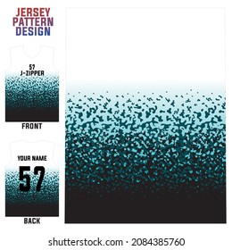 jersey printing t-shirt vector pattern for soccer, badminton, volleyball, basketball, cycling, etc