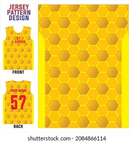 jersey printing t-shirt vector pattern for soccer, badminton, volleyball, basketball, cycling, etc