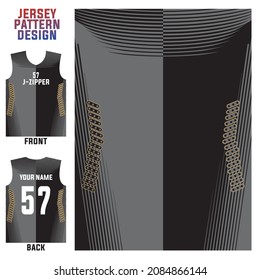 jersey printing t-shirt vector pattern for soccer, badminton, volleyball, basketball, cycling, etc