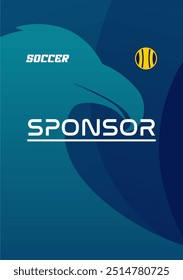 Jersey soccer template design for sublimation