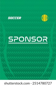 Diseño de Plantilla de fútbol Jersey para sublimación